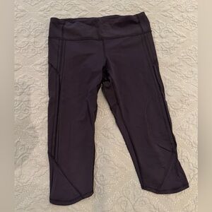 lululemon athletica black Leggings 16” inseam.